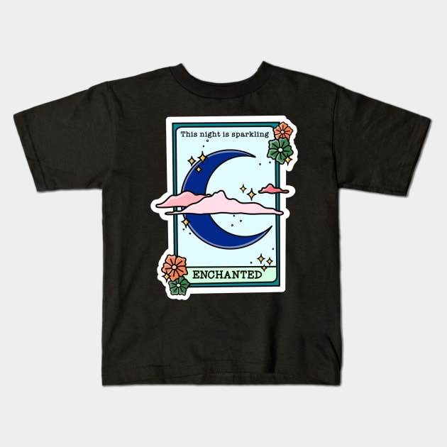 ENCHANTED Kids T-Shirt by astroashleeart